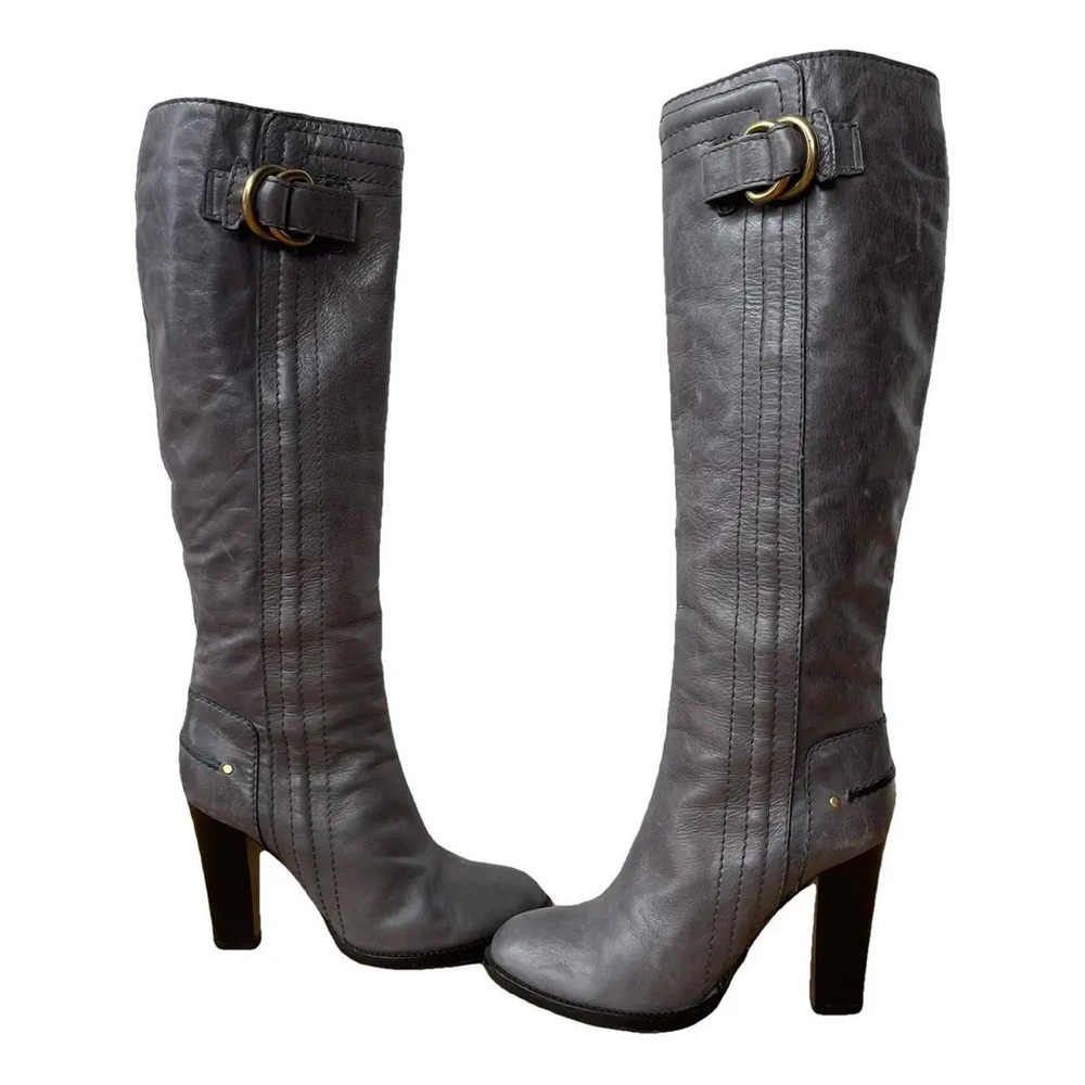 Nine West Brown Knee-High Women's Boots